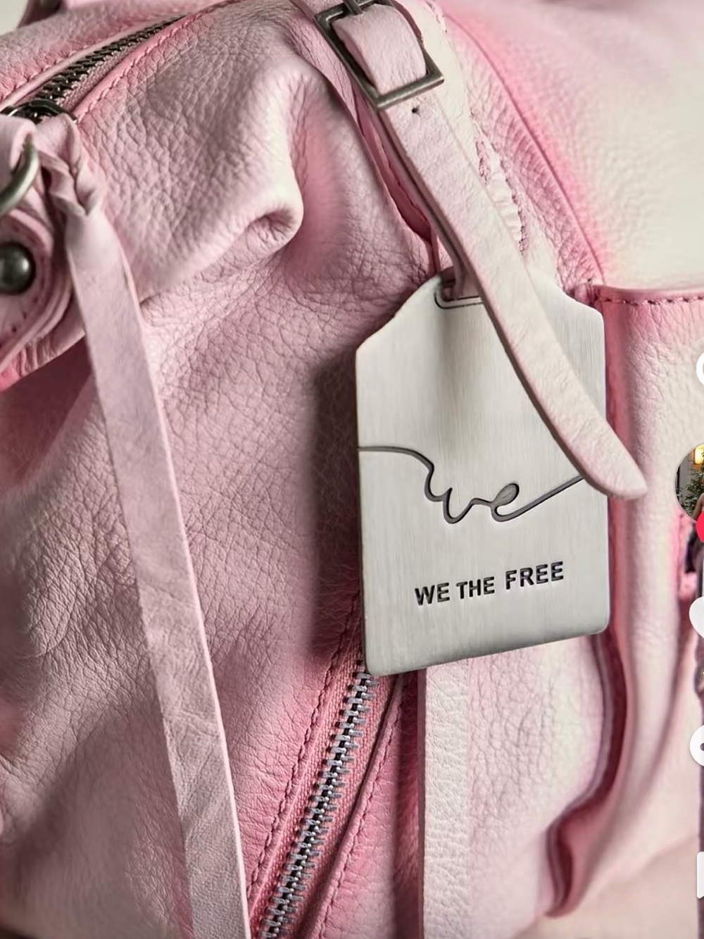 Peony baby Emerson tote bag Free People Pink Top-Handle Satchel (only one left ) - Picture 3 of 6